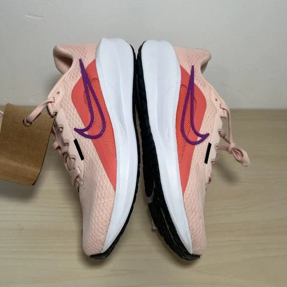 Nike Downshifter 13 Women Size 8 Pink Running Shoes FD6476-600 Sneakers - Picture 3 of 8